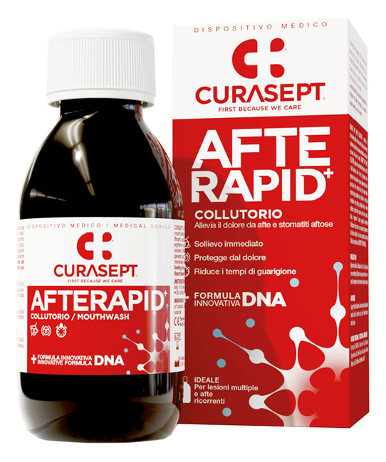 Image of Curasept Collutorio Afte Rapid+ DNA 125 ml