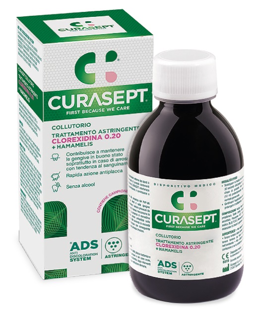 Image of Curasept ADS Clorexidina 0.20 Collutorio Trattamento Astringente 200 ml