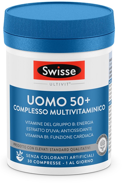 Image of Swisse Multivitaminico Uomo 50+ 30 Compresse