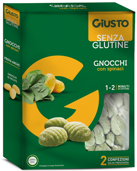Image of Giusto S/g Gnocchi C/spinaci 500g