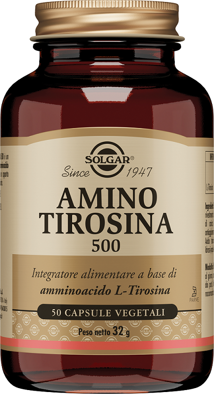 Image of Amino Tirosina*500 50cpssolgar