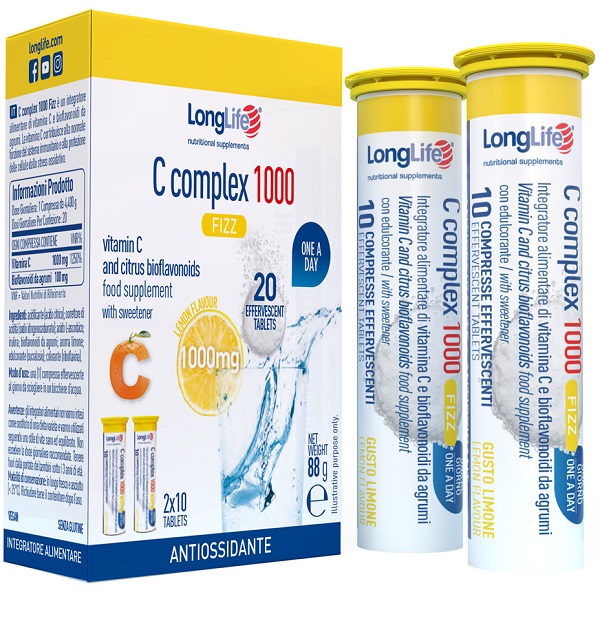 Image of LONGLIFE C Cpx 1000 Fizz 20Cpr
