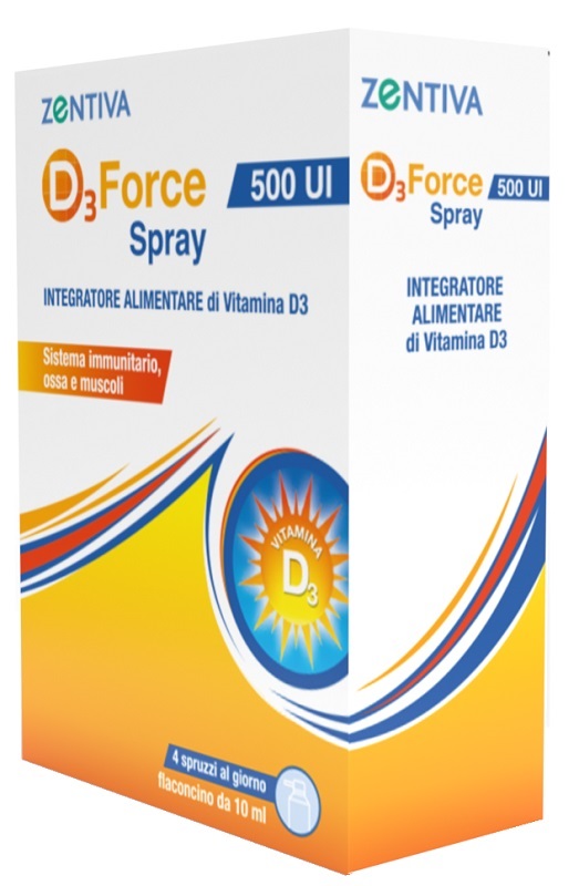 Image of D3 Force Spray 500ui 10ml Ztv