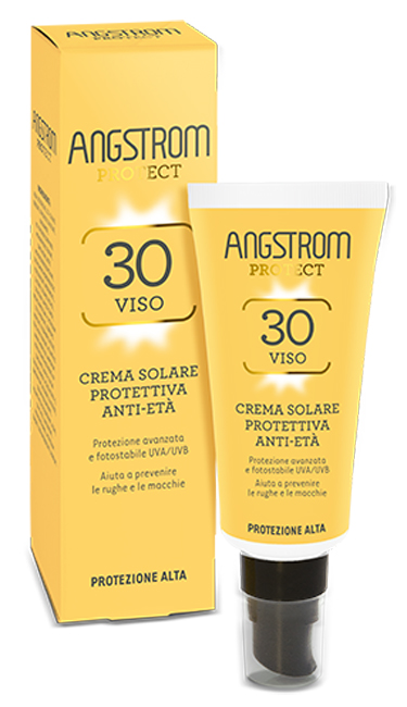 Image of Angstrom Crema Solare Viso SPF 30 Protettiva Antietà 40 ml