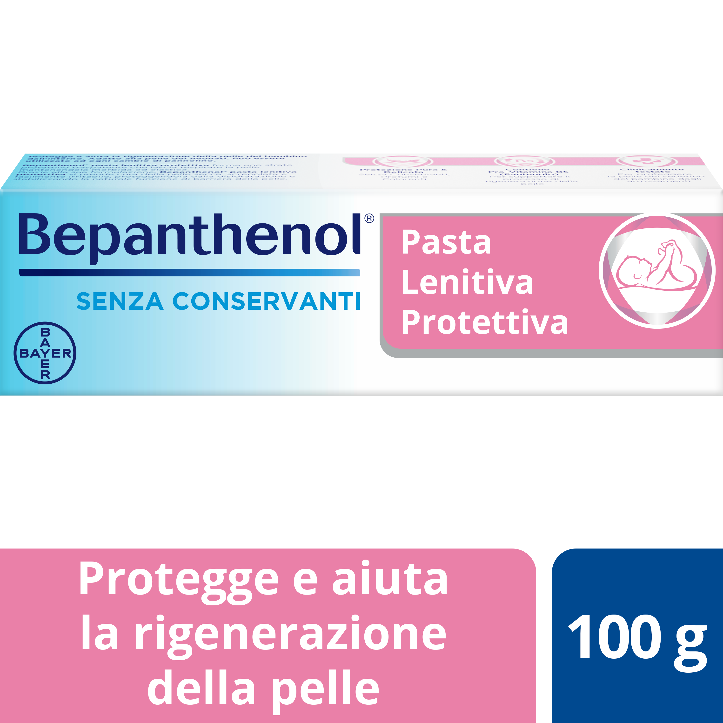 Image of Bepanthenol Pasta Lenitiva Protettiva 100 g