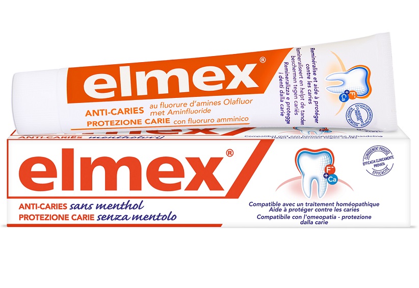 Image of Elmex Senza Mentolo Dentifricio Anti-placca 75 ml