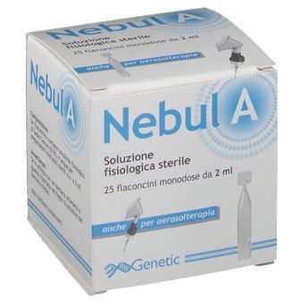 Image of Nebul A Soluzione Fisiologica Sterile 25 Flaconcini