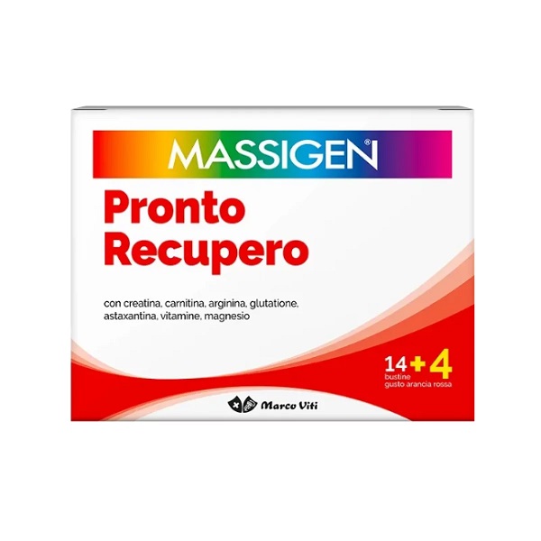 Image of Massigen Pronto Recupero Integratore 14+4 Bustine