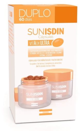Image of Isdin Sunisdin VitAox Ultra Integratore Antiossidante Naturale 60 Capsule