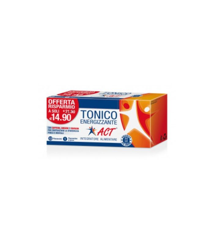 Image of Tonico Energizzante Act Integratore 12 flaconi