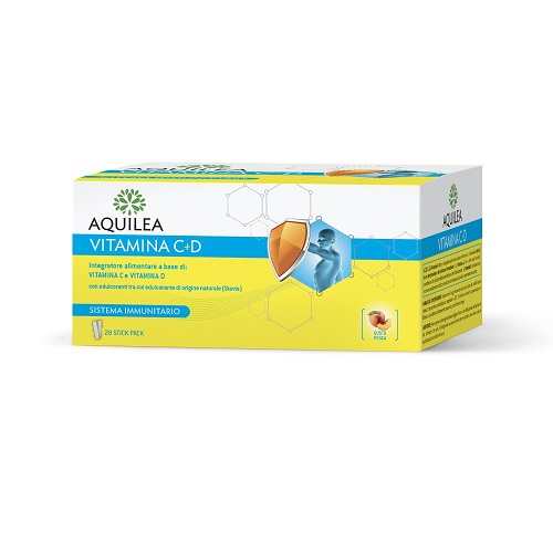 Image of Aquilea Vitamina C+D Integratore Vitaminico 28 Bustine