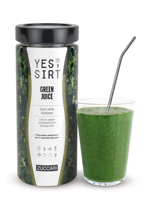 Image of Zuccari Yes Sirt Green Juice Succo Verde 280g