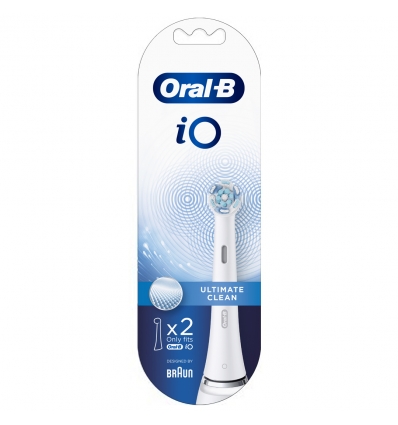 Image of Oral B Testina Io Ultimate Clean 2 Pezzi bianco