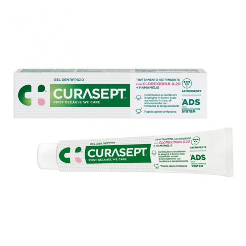 Image of Curasept Ads Trattamento Astringente Clorexidina 0,20% Dentifricio 75ml