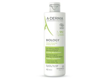 Image of A-Derma Biology Latte Struccante Dermatologico Viso 400 ml