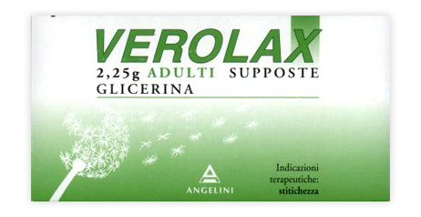 Image of Verolax Adulti 2,25 gr Glicerina Stitichezza 18 Supposte
