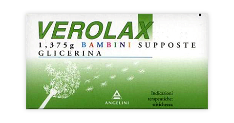 Image of Verolax Bambini 1,375 gr Glicerina Stitichezza 18 Supposte