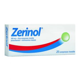 Image of Zerinol 300mg + 2mg Contro Febbre e Influenza 20 Compresse Rivestite