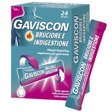 Image of Gaviscon Bruciore e Indigestione Sospensione Orale Gusto Menta 24 Bustine
