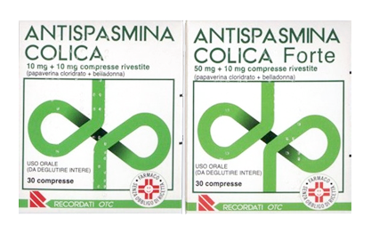 Image of Antispasmina Colica 10mg + 10mg Papaverina Belladonna 30 Compresse Rivestite
