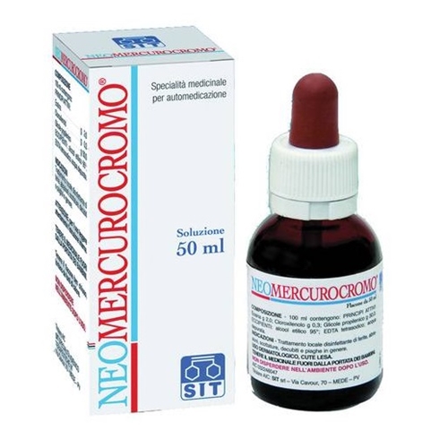 Image of Neomercurocromo Soluzione Disinfettante Flacone 50 ml