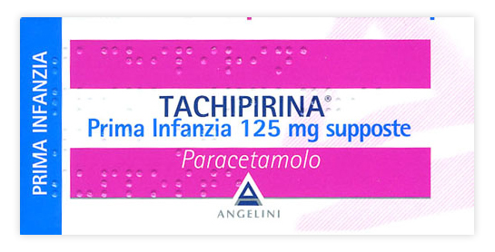 Image of Tachipirina Prima Infanzia 125mg Paracetamolo 10 Supposte