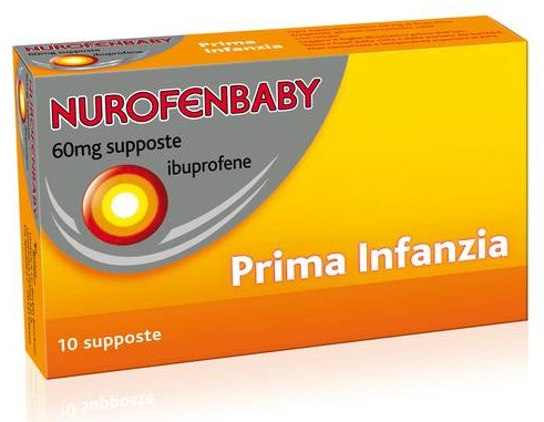 Image of Nurofen Baby Prima Infanzia 60 mg Ibuprofene 10 Supposte