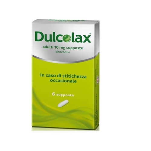 Image of Dulcolax Supposte Adulti Lassative 10 mg Bisacodile 6 Supposte