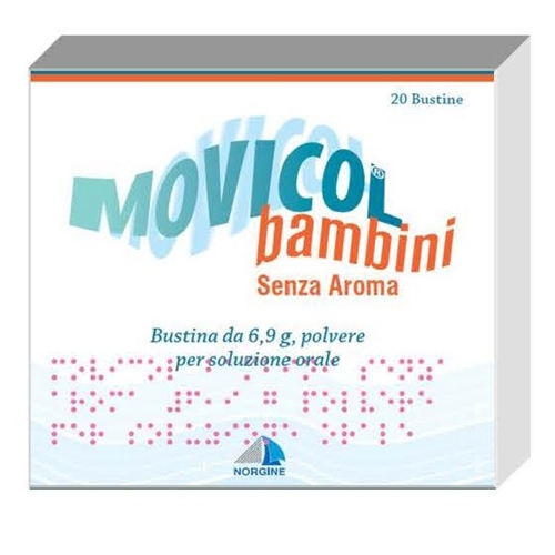 Image of Movicol Bambini Senza Aroma Polvere Soluzione Orale Stitichezza Cronica 20 Bustine