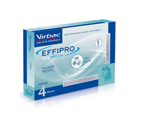 Image of Effipro Spot-On Antiparassitario Gatti 50 mg 4 Pipette
