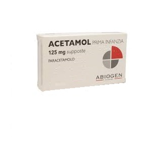 Image of Acetamol Prima Infanzia 10 Supposte 125Mg
