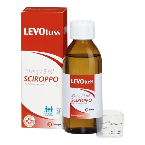 Image of Levotuss Sciroppo 30 mg/5ml Levodropropizina 200 ml