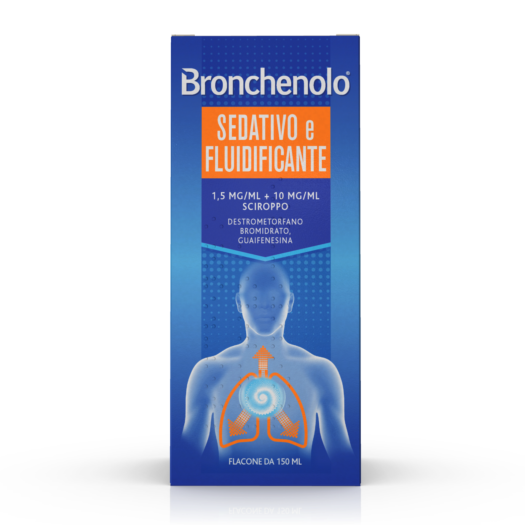 Image of Bronchenolo Sedativo e Fluidificante Sciroppo Tosse Secca e Grassa 150 ml