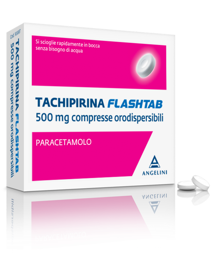 Image of Tachipirina Flashtab 500 mg Paracetamolo 16 Compresse