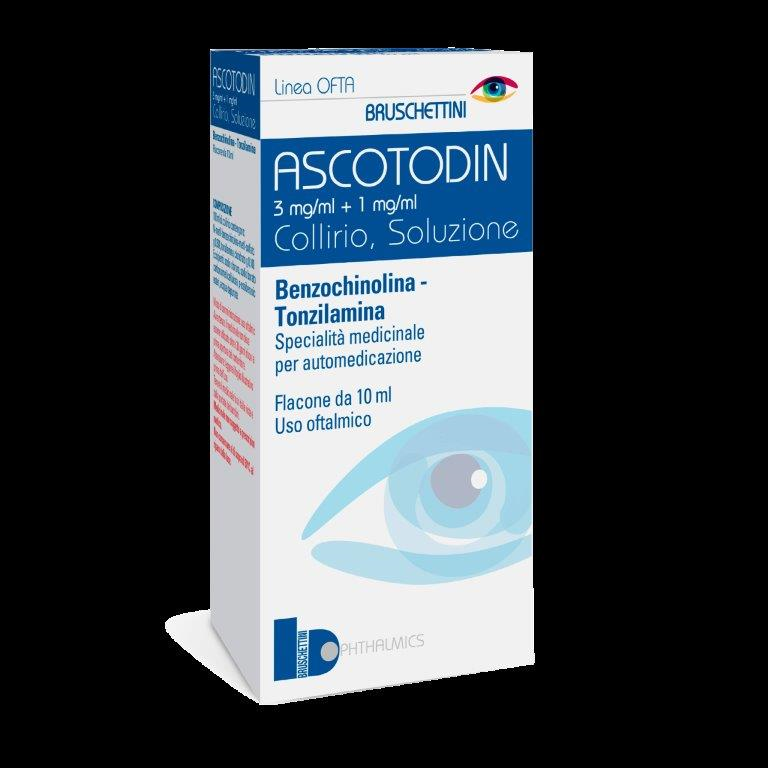 Image of Ascotodin N-metilbenzochinolina metilsolfato Collirio Flacone 10 ml
