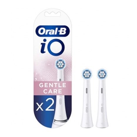 Image of Oral-B Testine Di Ricambio Io Gentle Care Bianche 2 Pezzi