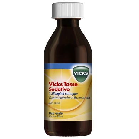 Image of Vicks Tosse Sedativo sciroppo con miele 180 ml