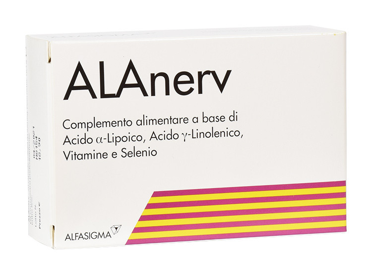 Image of Alanerv Integratore Antiossidante 920 mg 20 Capsule
