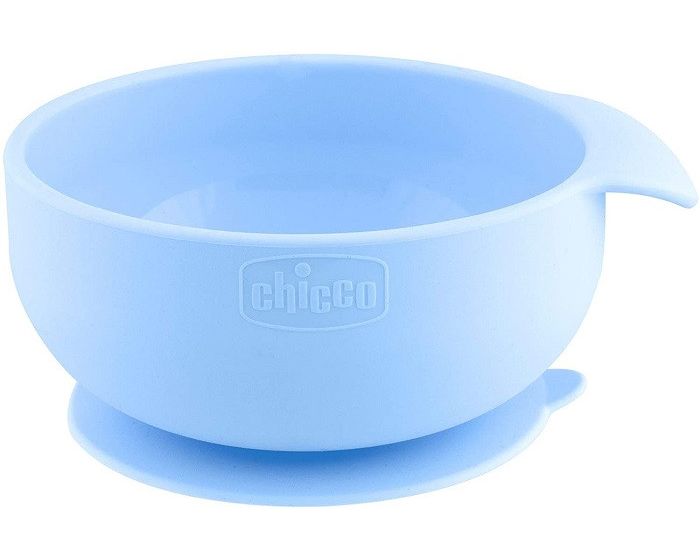 Image of Chicco Ciotola In Silicone Per Alimenti Colore Azzurro