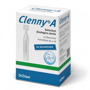 Image of Clenny A Soluzione Fisiologica Sterile 25 Flaconcini