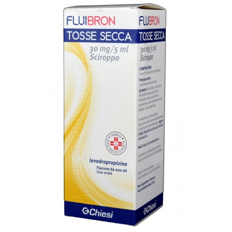 Image of Fluibron Sciroppo Tosse Secca 30 mg/5 ml Levodropropizina 200 ml