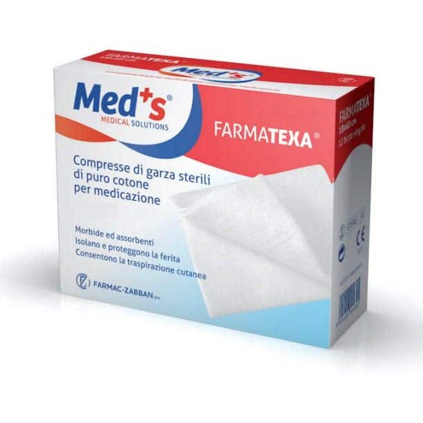 Image of Med's Compresse Di Garza 12/8 Sterile 10 x 10 cm 100 Pezzi