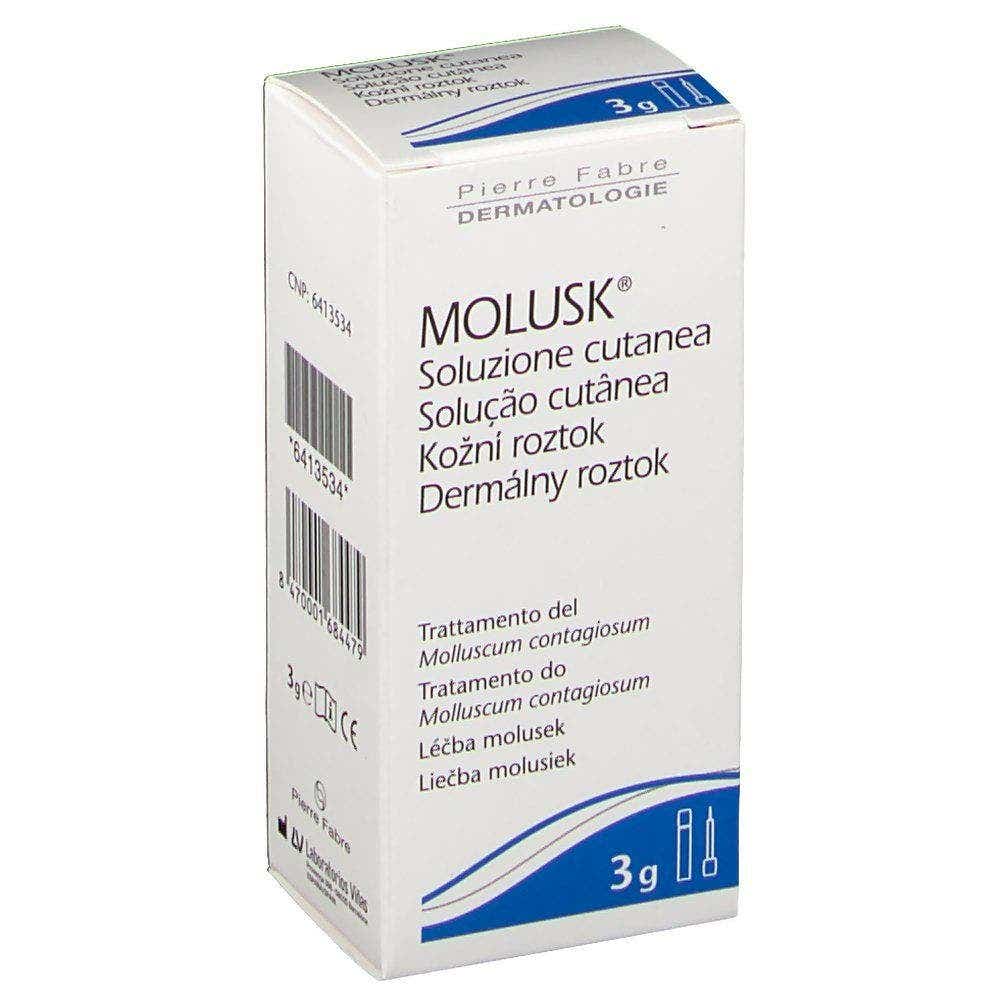 Image of Molusk 10% Soluzione Cutanea Trattamento Mollusco Contagioso 3 g