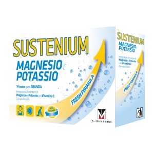Image of Sustenium Magnesio e Potassio Integratore Sali Minerali 28 Bustine