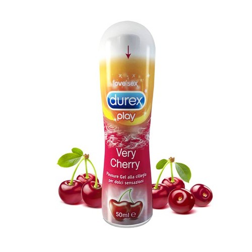 Image of Durex Play Gel Very Cherry Lubrificante Intimo alla Ciliegia 50 ml