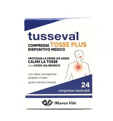 Image of Tusseval Tosse Plus 24 Compresse